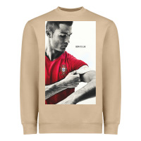 Mushroom ronaldo cr7 best portugal legend Heavyweight Sweatshirt - lanVoArt