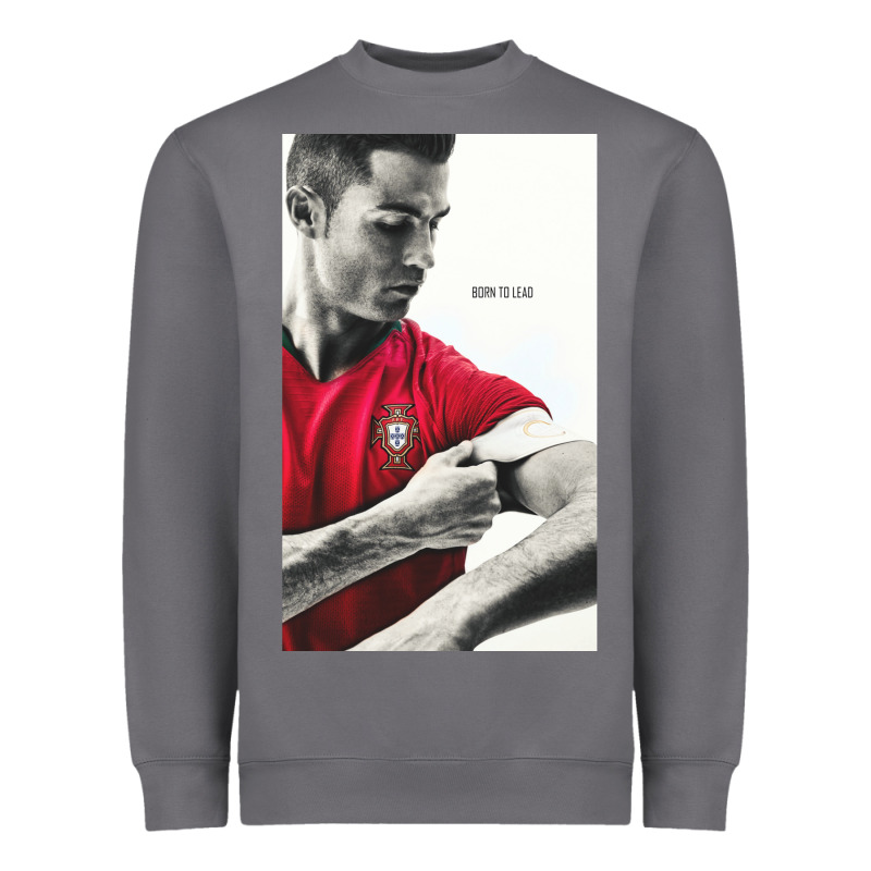 Ronaldo Cr7 Best Portugal Legend Heavyweight Sweatshirt by lanVoArt | Teevron