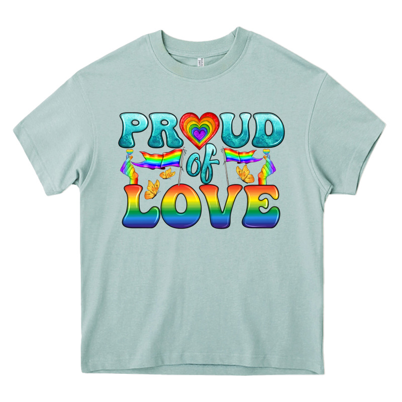 Lgbtq Proud Of Love Heavy Core Tee by BundleAndBundleShop | Teevron