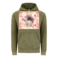 Vintage Olive where flowers bloom so does hope Vintage Hoodie - TumblerDesignByShophia