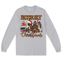 Moon Dust merry christmas trees Long Sleeve Tee - CowGirlArtShop
