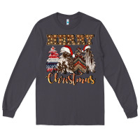 Smoke merry christmas trees Long Sleeve Tee - CowGirlArtShop