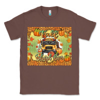 Chestnut fall school bus Classic Tee - texasbilliewilder