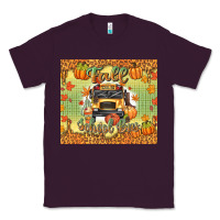 Plum fall school bus Classic Tee - texasbilliewilder