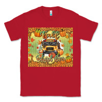 Red fall school bus Classic Tee - texasbilliewilder
