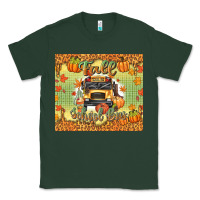 Sports Green fall school bus Classic Tee - texasbilliewilder