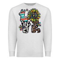 Oatmeal Heather love autism Premium Sweatshirt - CowhideDigitalArt