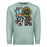 Seafoam love autism Premium Sweatshirt - CowhideDigitalArt