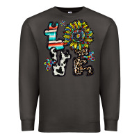 Smoke love autism Premium Sweatshirt - CowhideDigitalArt