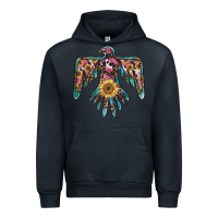 Navy pinky western sunflower thunderbird Urban Hoodie - BarkalooDesign