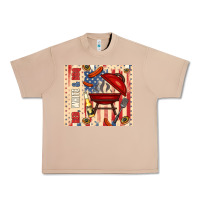 Burro red white and bbq usa flag Urban Heavy Tee - TumblerDesignByShophia