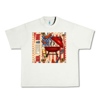Pistachio red white and bbq usa flag Urban Heavy Tee - TumblerDesignByShophia