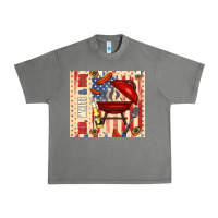 Tornado red white and bbq usa flag Urban Heavy Tee - TumblerDesignByShophia