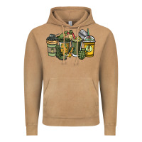 Vintage Camel Army coffee cups 4th of july Vintage Hoodie - HowdyJamesFarm