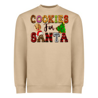 Cookies For Santa Heavyweight Sweatshirt | Teevron