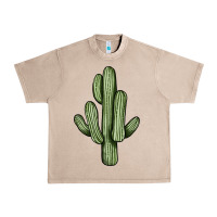 French Oak cactus Urban Heavy Tee - JahusDesignShop