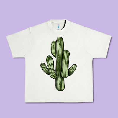 Cactus Urban Heavy Tee Designed By Jahusdesignshop
