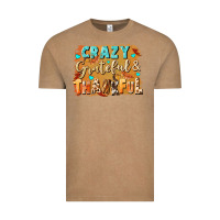 Vintage Coffee Crazy grateful and thankful Vintage Tee - NancyCooperArtShop