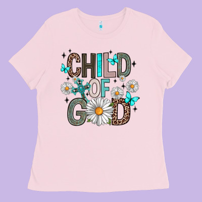 Child Of God Ladies Tee Designed By Artiststas