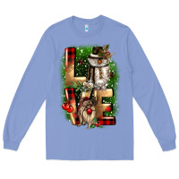 Colony Blue love snowman gnome Long Sleeve Tee - CowGirlArtShop