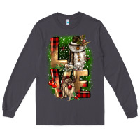 Smoke love snowman gnome Long Sleeve Tee - CowGirlArtShop