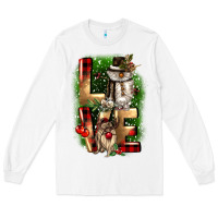 White love snowman gnome Long Sleeve Tee - CowGirlArtShop