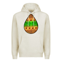 Halloween Pumpkin Teardrop Premium Hoodie | Teevron
