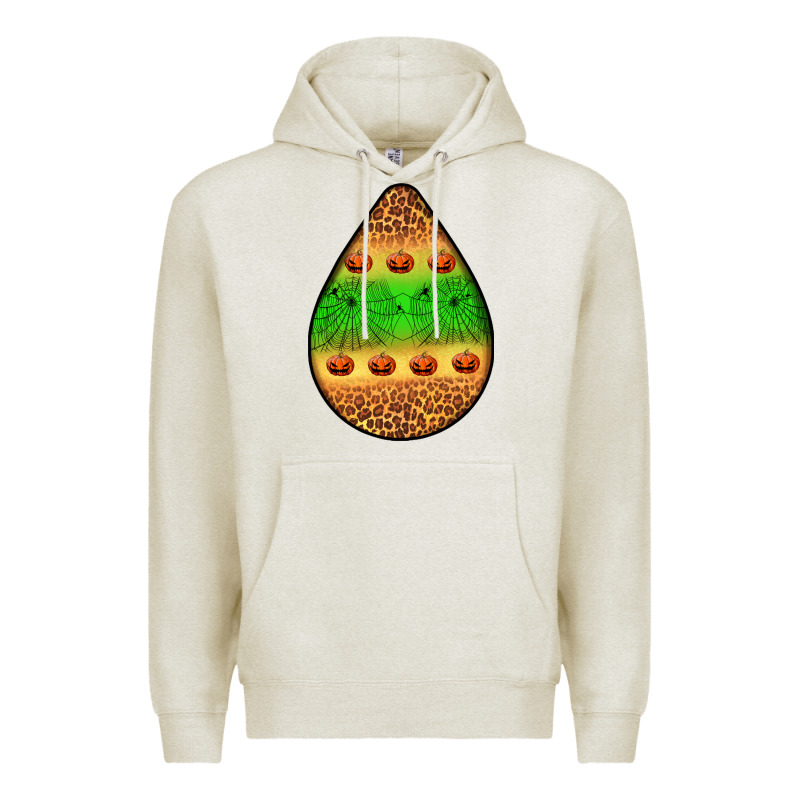 Halloween Pumpkin Teardrop Premium Hoodie by BundleAndBundleShop | Teevron