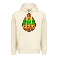 Sandshell halloween pumpkin teardrop Premium Hoodie - BundleAndBundleShop