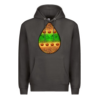 Smoke halloween pumpkin teardrop Premium Hoodie - BundleAndBundleShop