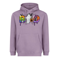 Lavender Boo Heavyweight Hoodie - SublimationCraftShop