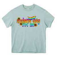 Arona Sounds Gay I'm in Pride LGBTQ Heavy Core Tee - BundleAndBundleShop