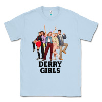 Dusty Blue Lover Gifts Derry Girls Gift For Movie Fans Classic Tee - lanVoArt