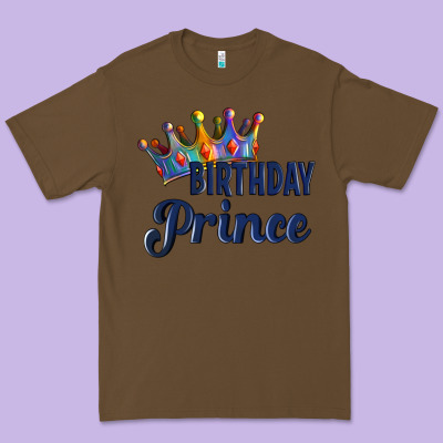 Birthday Prince Premium Tee Designed By Artiststas