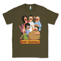 Army Green bobs family portrait Classic Tee - lanVoArt