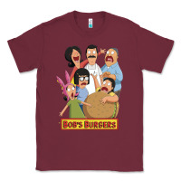 Burgundy bobs family portrait Classic Tee - lanVoArt