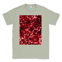 Matcha red glitter party sequins Classic Tee - lanVoArt