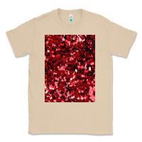 Mushroom red glitter party sequins Classic Tee - lanVoArt