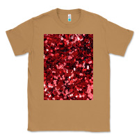 Toasted Coconut red glitter party sequins Classic Tee - lanVoArt