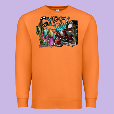Gypsy Soul Premium Sweatshirt Designed By Sublimationcraftshop