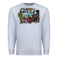 Heather Grey gypsy soul Premium Sweatshirt - SublimationCraftShop