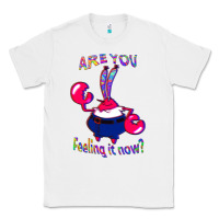 White Funny Men Are You Feeling It Now Mr Krabs Gifts For Music Fans 1 Classic Tee - lanVoArt