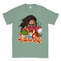 Sage afro woman teacher life Classic Tee - NancyCooperArtShop