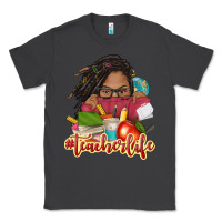 Smoke afro woman teacher life Classic Tee - NancyCooperArtShop
