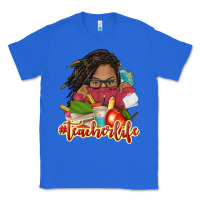 True Royal afro woman teacher life Classic Tee - NancyCooperArtShop