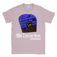 Lilac 1886 Crescent Hotel Eureka Springs Arkansas USA Halloween Haunted Bat  Classic Tee - lanVoArt