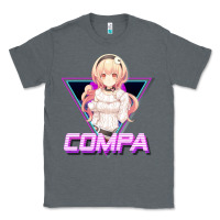 Charcoal Heather hyperdimension neptunia (compa aesthetic) Classic Tee - lanVoArt