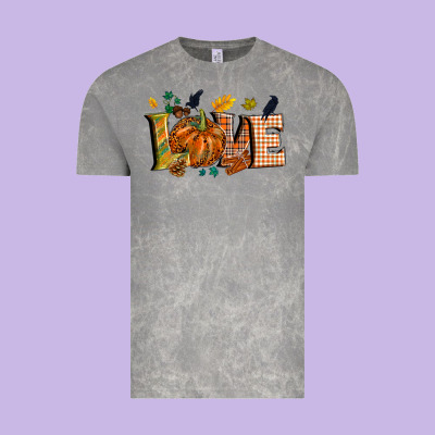 Fall Love Vintage Tee Designed By Nancycooperartshop