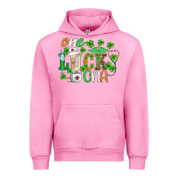 Fuchsia Pink st.patricks one lucky cna  nurse Urban Hoodie - BarkalooDesign
