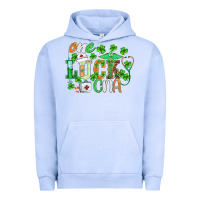 Pigment Grape Ice st.patricks one lucky cna  nurse Urban Hoodie - BarkalooDesign